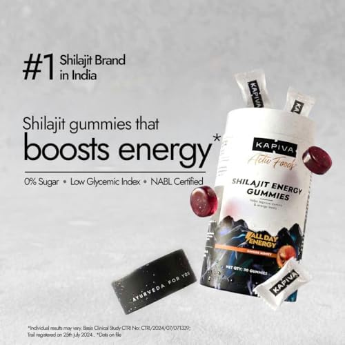Kapiva Himalayan Shilajit Gummies 30 – Ayurvedic Herb
