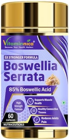 Vitaminnica Boswellia Serrata 2500mg Capsules 60 – Ayurvedic Herb