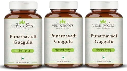 Vedikroots Punarnavadi Guggulu Tablets 60 – Boerhavia diffusa