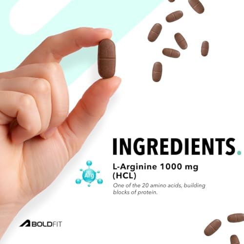 Boldfit L-Arginine 1000mg Tablets 60 – Amino Acid