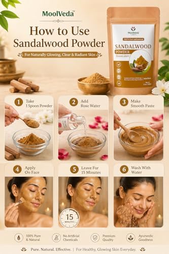 Moolveda Sandalwood Powder 100g – Santalum Album