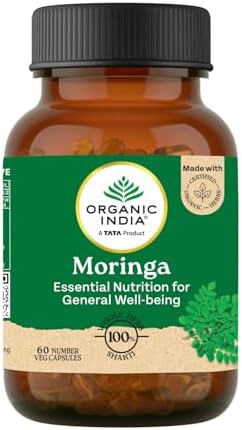 Organic India Moringa Capsules 60 – Moringa oleifera