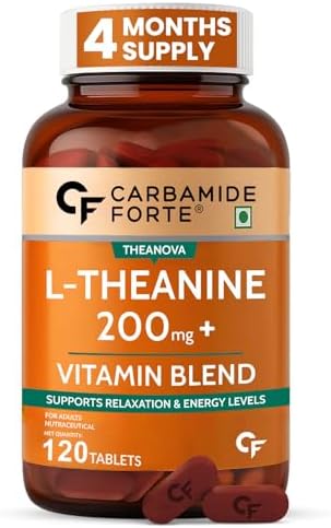 Carbamide Forte L-Theanine with Vitamin B Complex 200mg Tablets 120 – Vitamin Supplement