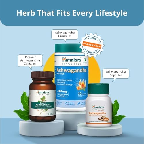 Himalaya KSM-66 Ashwagandha Gummies 60 – Withania somnifera