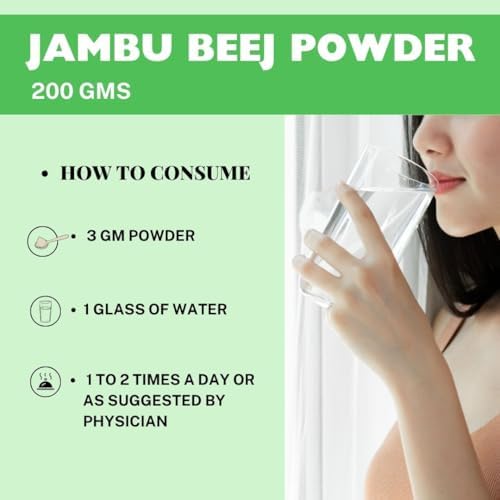 Herbal Hills Jamun Seed Powder 200g – Syzygium cumini