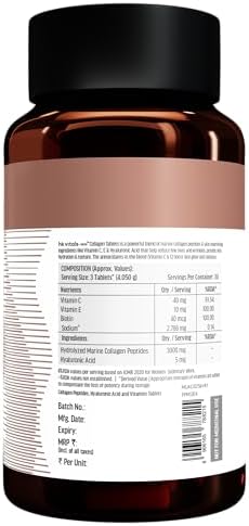 HK Vitals Marine Collagen 3000mg Tablets 90 – Ayurvedic Herb