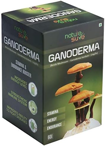 Nature Sure Ganoderma 500mg Capsules 60 – Ganoderma lucidum