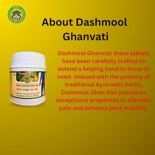 Adarsh Dashmool Ghan Vati Tablets 60 – Ayurvedic Herb