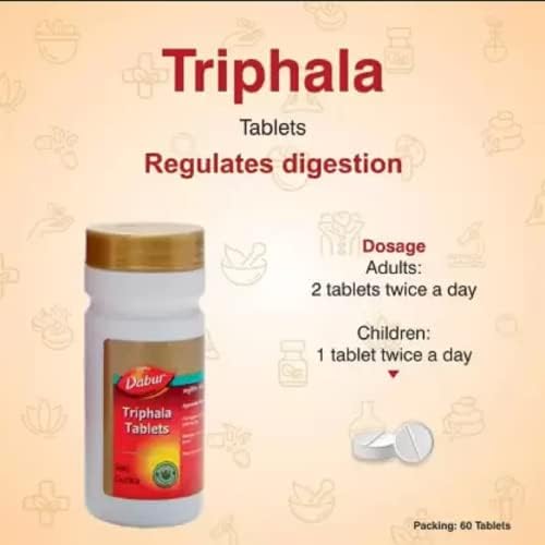 Dabur Triphala Tablets 120 – Ayurvedic Herb