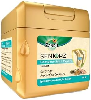 Zandu Seniorz Complete Joint Expert Tablets 60 – Ayurvedic Herb