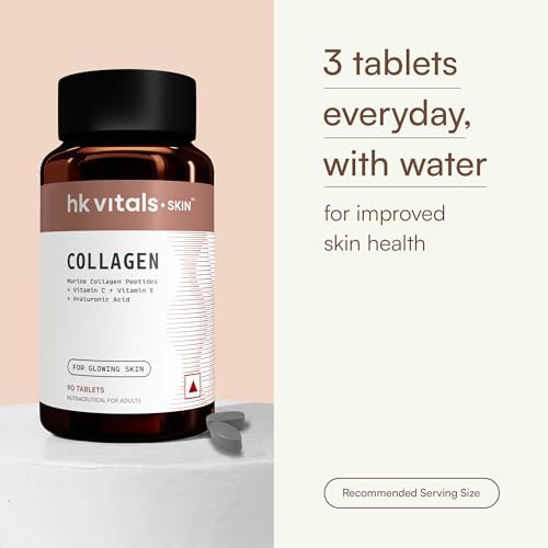 HK Vitals Marine Collagen 3000mg Tablets 90 – Ayurvedic Herb