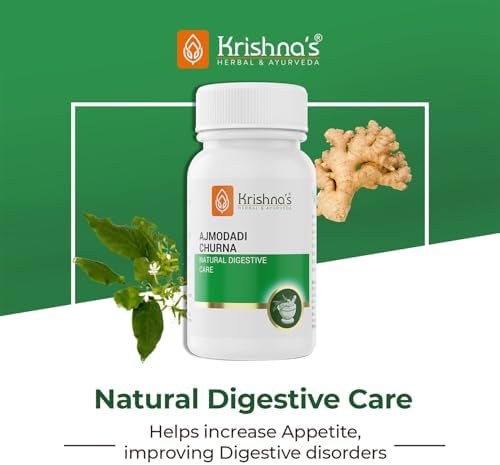 Krishna's Ajmodadi Churna Powder – Ayurvedic Herb