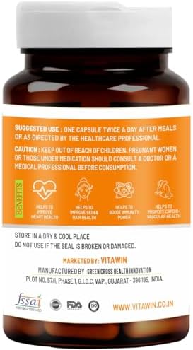 Sea Buckthorn 500mg Capsules – Hippophae rhamnoides