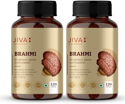Jiva Brahmi 500mg Tablets 240 – Bacopa monnieri