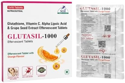 SCIL Glutasil-100 Glutathione with Vitamin C & ALA Tablets 60 – Vitamin Supplement