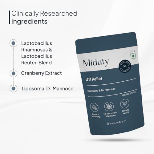 Miduty D-Mannose & Cranberry Powder 210g – Ayurvedic Herb