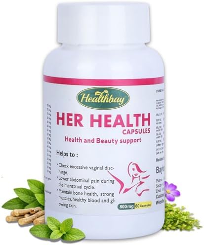 Her Health Shatavari with Dashmool Capsules 60 – Asparagus racemosus