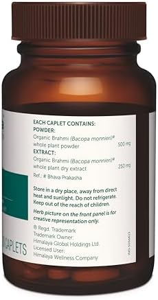 Himalaya Organic Bacopa Tablets – Bacopa monnieri