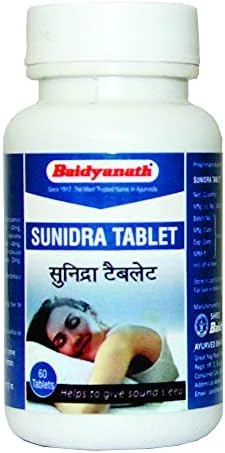 Baidyanath Sunidra with Jatamansi Tablets 60 – Nardostachys jatamansi