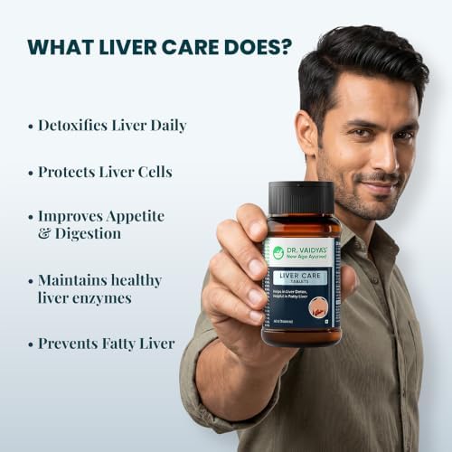 Dr. Vaidya’s Liver Care Tablets 60 – Ayurvedic Herb