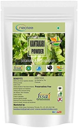 Neotea Kantakari Powder 300g – Solanum xanthocarpum