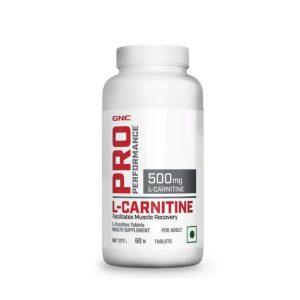 GNC Pro Performance L-Carnitine 500mg Tablets 60 – Amino Acid