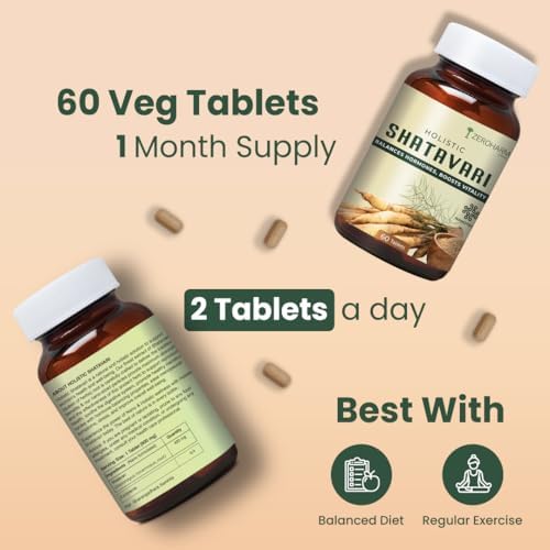 ZEROHARM Shatavari Tablets – Asparagus racemosus