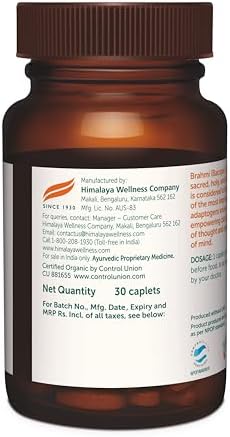Himalaya Organic Bacopa Tablets – Bacopa monnieri