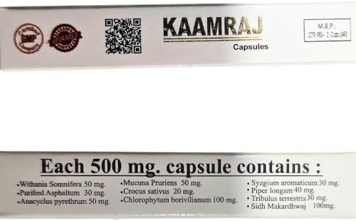 Brahmanand Kaamraj Capsules – Ayurvedic Formulation