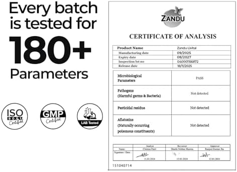 Zandu Livital Tablets 60 – Ayurvedic Herb