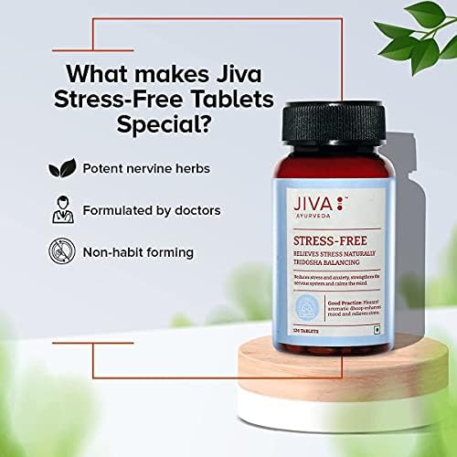 Jiva Ashwagandha & Brahmi Tablets 120 – Withania somnifera