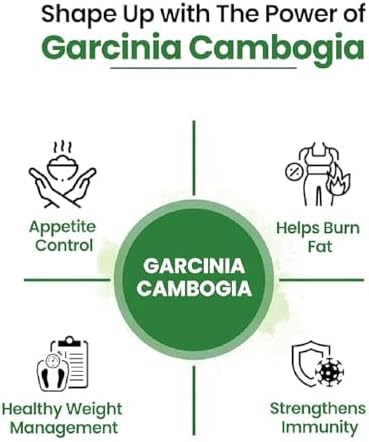 Himalayan Organics Garcinia Cambogia 60% HCA Capsules – Malabar tamarind