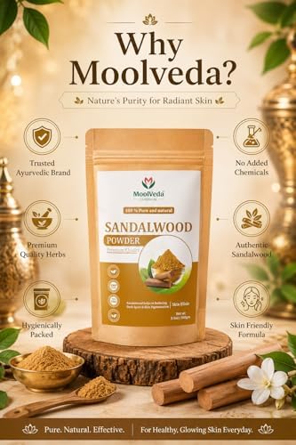 Moolveda Sandalwood Powder 100g – Santalum Album