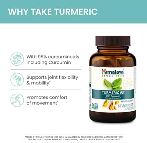 Himalaya Organic Turmeric Curcumin Capsules 60 – Curcuma longa