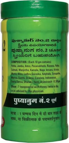 Baidyanath Pushyanug Churna for Women’s Wellness Powder 60g – Ayurvedic Herb
