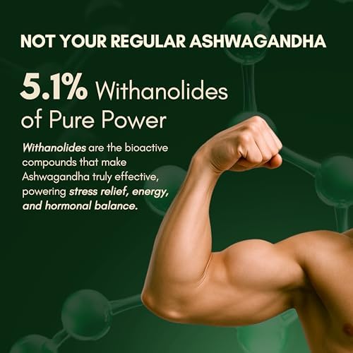 Rasayanam Ashwagandha KSM-66 Root Extract Capsules – Withania somnifera