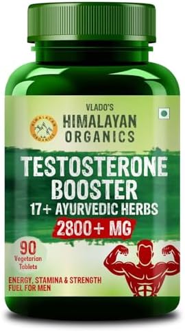 Himalayan Organics Men's Vitality Herbal Tablets 90 Veg 2800mg Tablets – Ayurvedic Herb
