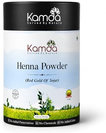 Kamda Natural Henna Powder 300g – Lawsonia inermis