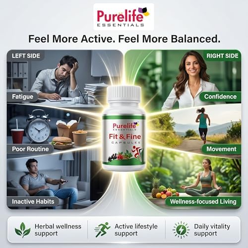 Purelife Essentials Fit & Fine Multi-Herbal Blend Tablets – Ayurvedic Herb