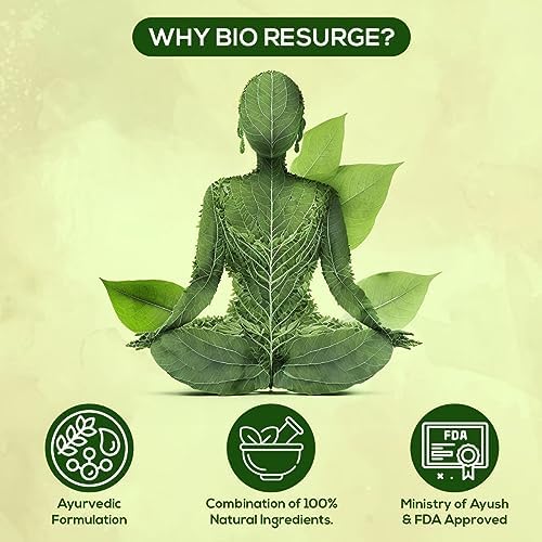 Bio Resurge Ashoka Tablets 60 – Saraca asoca Ayurvedic Herb