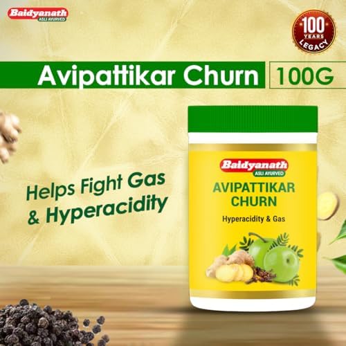 Baidyanath Avipattikar Churna Powder 100g – Ayurvedic Herb