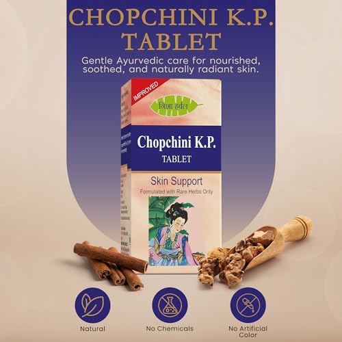 Nisha Herbal Chopchini for Clear, Healthy Skin Tablets 60 – Smilax china