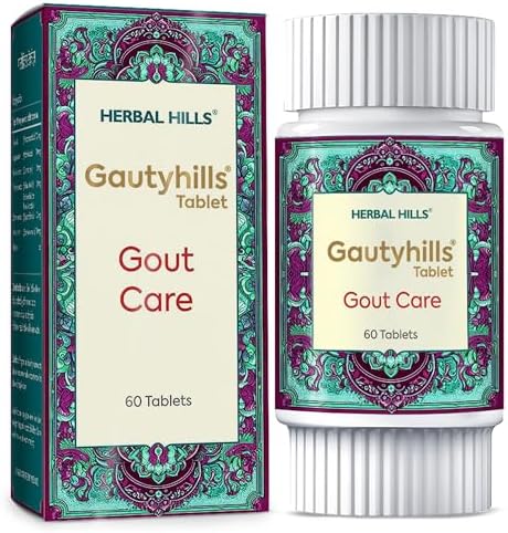 Herbal Hills Gautyhills Joint & Uric Acid Care Tablets 60 – Ayurvedic Herb