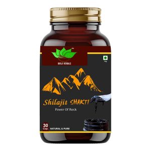 Birji Herbals Shilajit + Ashwagandha Capsules 30 – Withania somnifera