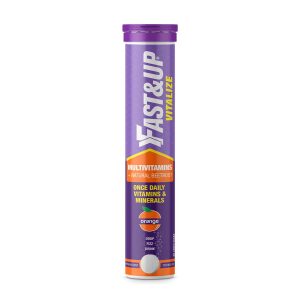 Fast&Up Vitalize Multivitamin 60 Effervescent Tablets – Vitamin Supplement