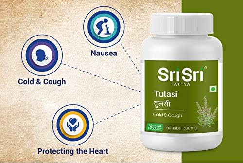 Sri Sri Tattva Tulasi 500mg Tablets 60 – Ocimum sanctum