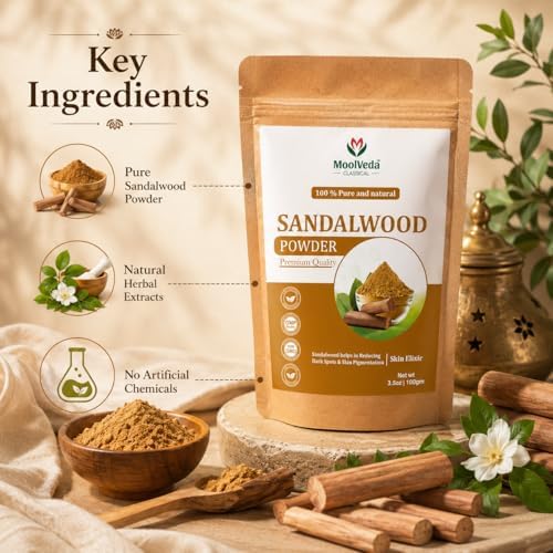Moolveda Sandalwood Powder 100g – Santalum Album
