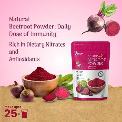 Ekum Organic Beetroot Powder 100g – Beta vulgaris