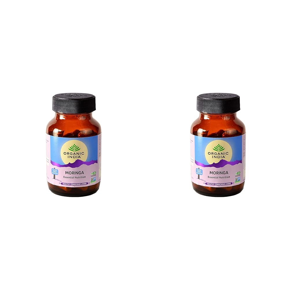 Organic India Moringa Capsules 60 – Moringa oleifera