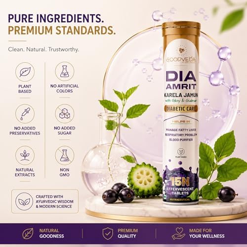 Karela & Jamun Effervescent Capsules – Momordica charantia